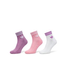 adidas 3 pár női bokazokni Island Club Trefoil IX7520 Rózsaszín