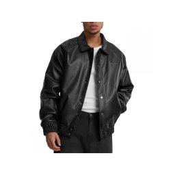 Karl Kani Műbőr dzseki Kani Star 60750004 Fekete Regular Fit