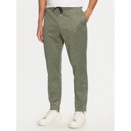 Guess Melegítő alsó Korbin Z2BB05 FL04Q Zöld Regular Fit