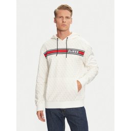 Guess Pulóver New Korbin Z4BQ30 FL04Q Fehér Regular Fit