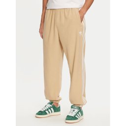 adidas Melegítő alsó adicolor 3-Stripes IZ2490 Bézs Regular Fit