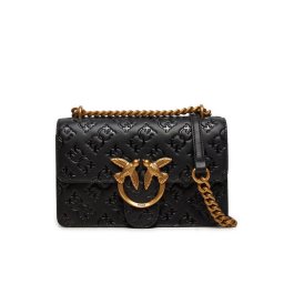 Pinko Táska Love One Mini Dc AI 24-25 PLTT 100074 A1YB Fekete