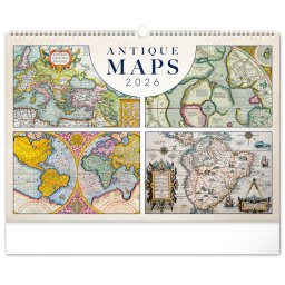 Falinaptár képes 480×330mm Antique Maps Realsystem 2026.