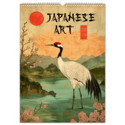 Falinaptár képes 330×460mm Vintage Posters-Japanese art Realsystem 2027.