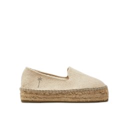 Manebi Espadrilles Yucatan Double Sole Espadrilles G 5.0 D0 Bézs