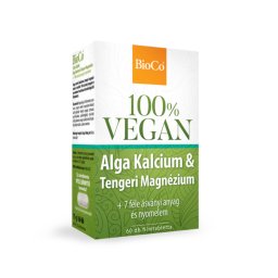 BioCo Vegan Alga Kalcium és Tengeri magnézium 60 db