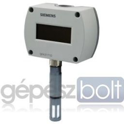 Siemens QFA3171D Kombinált teremérzékelő páratartalom és hőmérséklet érzékelő 2 x 4…20 mA LCD kijelzővel