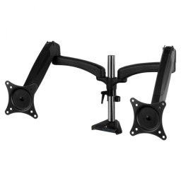Z2-3D Gen 3 Desk Mount Gas Spring Dual Monitor Arm Black (AEMNT00057A)