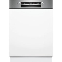 Bosch SMI2HVS02E Beépíthető mosogatógép, 14 teríték,9 L,5 prog.,46 dB,D,Felső evőeszk.,60 cm,Digit.kijelző,Autom.ajtónyit.nélkül