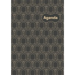 Határidőnapló Colors A5 napi, fehér lapokkal Art Modern Dayliner 2027.