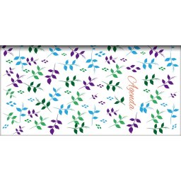 Zsebnaptár Colors fekvő heti, fehér lapokkal Plant Dayliner 2026.