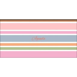 Zsebnaptár Colors fekvő heti, fehér lapokkal Stripes Dayliner 2026.
