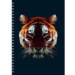 Határidőnapló InSpiral A5 heti, fehér lapokkal Tiger Dayliner 2027.
