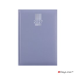 Határidőnapló MyPastel A5 napi, krémszínű lapokkal kék Dayliner 2027.