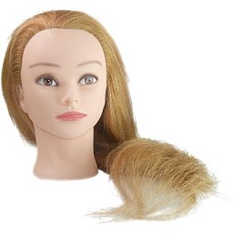 TOTO Hair Company MARY szemléltetőfej 100% emberi haj 55cm szőke szín 800067