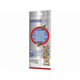 BROS Légyfogó ablakba pillangós 4db/csomag