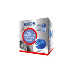 BROS Elektromos Szúnyogriasztó készülék +10 utántöltő lapka