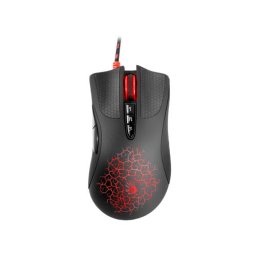 A4TECH Bloody Blazing A90 Gaming Egér – 6200 DPI, RGB Neon Világítás, USB, PixArt Optikai Szenzor