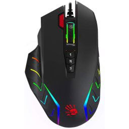 A4TECH Bloody J95 Gaming Egér – 8000 DPI, Light Strike, RGB Világítás, USB, PixArt Optikai Szenzor