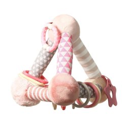 BabyOno Készségfejlesztő Játék Piramis Tiny Joga Rózsaszín – 898/01