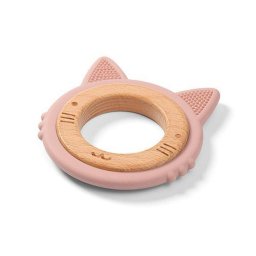 BabyOno Rágóka – Fa/Szilikon Cica – 1076/02