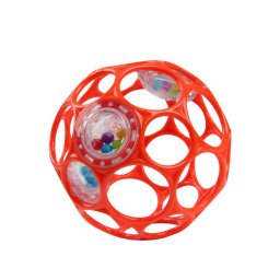Bright Starts Oball Rattle 10 cm, narancs