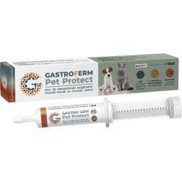 Gastroferm Pet Protect pre- és probiotikum kistestű kutyáknak és macskáknak 15 ml