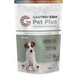 Gastroferm Pet Plus pre- és probiotikum kistestű kutyáknak 70 g