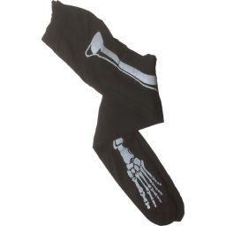 Halloween harisnya-zokni, csontváz mintás