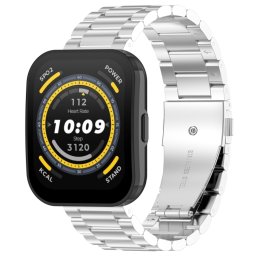 CLASSIC Fém szíj Amazfit Bip 5 ezüsthöz