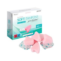 JoyDivision Soft-Tampons - zsinór nélküli puha tampon (50 db)