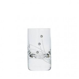Üveg pohár swarovski dísszel pálinka 70ml [6 db]