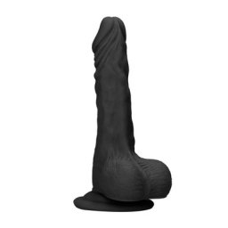 RealRock Dong with Testicles -10" Tapadókorongos dildó
