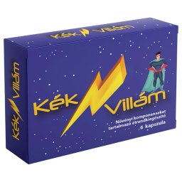 Kék Villám - étrend kiegészítő kapszula férfiaknak (6 db)