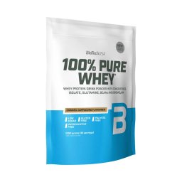 BioTechUsa 100% Pure Whey karamell-cappuccino ízű 1000g