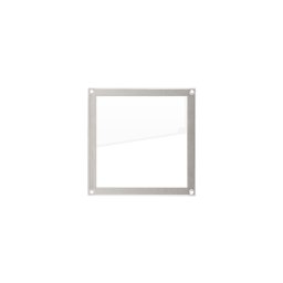 Nagy INOX névtábla keret plexivel DP-NT-FRAME-NAGY-INOX