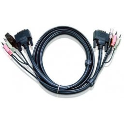 CONSOLE kábel DVI-D/USB/Audio 5m