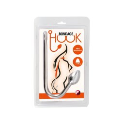 You2Toys - alumínium anál horog (179 g, ezüst)
