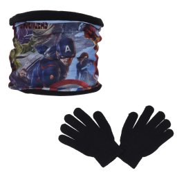 Marvel Avangers téli körsál és kesztyű szett