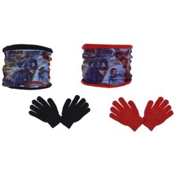 Marvel Avangers téli körsál és kesztyű szett, 2pack