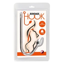 You2Toys - alumínium anál horog (179 g, ezüst)