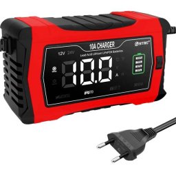 12-24v-os Lifepo4, Li-on, Agm Akkumuláror Smart Töltő 10a (5721)