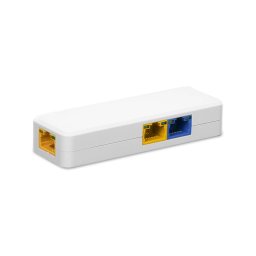 3 portos PoE switch (Power over Ethernet) továbbító injektor elosztó