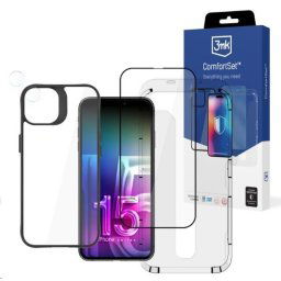 3mk Comfort Set 4 az 1-ben az Apple iPhone 15 Plus készülékhez