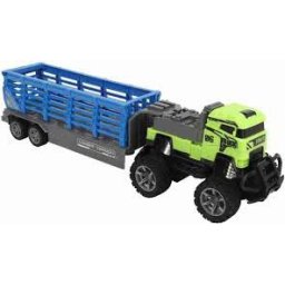 RC Távirányítós autó Kamion állat szállító truck 27 Mhz - No.168-75 - Gyerek játék