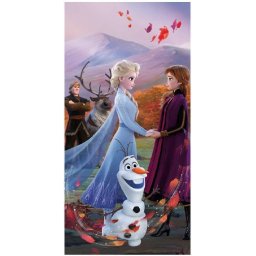 Disney Jégvarázs Wind fürdőlepedő, strand törölköző 70x140cm
