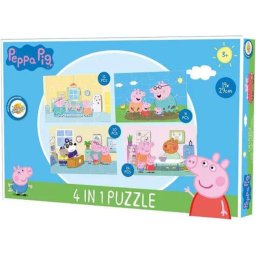 Peppa malac Fun puzzle 4 az 1-ben Nr2
