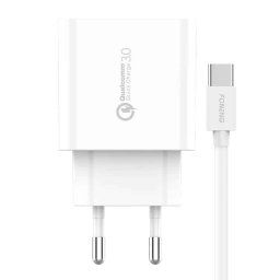 Hálózati gyorstöltő adapter micro USB / micro USB csatlakozóval