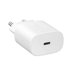 Samsung utazási töltő EP-TA800XWE, Quickcharge 25W, USB-C csatlakozó, fehér