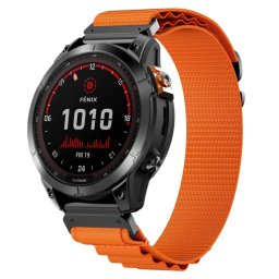 PROTEMIO Alpine szíj okosórákhoz, 22 mm széles narancssárga